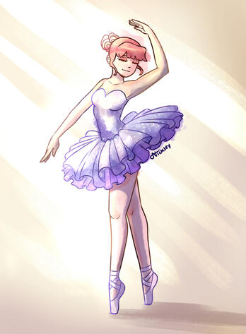Painting dancer Painting dancer